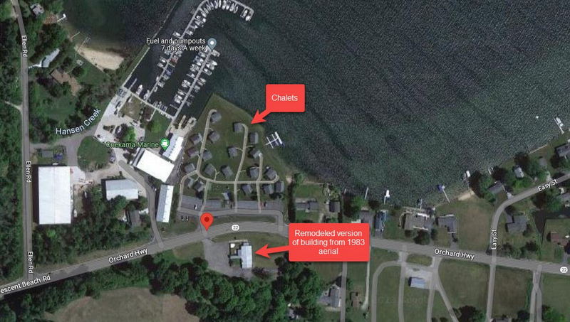 Buccaneer Inn (Mister Charlies Buccaneer Inn) - Modern Era Aerial Map (newer photo)